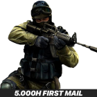 CS:GO/CS2 5.000H Playtime + First Mail Account