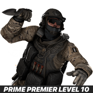 CS:GO/CS2 Prime Status + Premier (Level 10) + First Mail Account