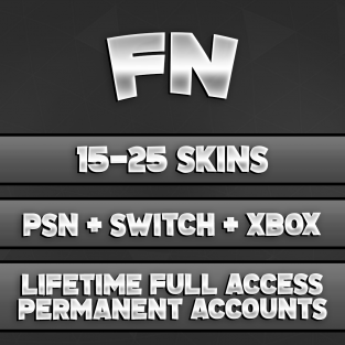 15-25 Skins with Mail Access (PC + All Consoles Linkable) Fortnite Account