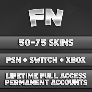 50-75 Skins with Mail Access (PC + All Consoles Linkable) Fortnite Account