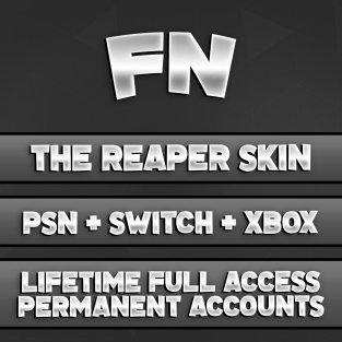 The Reaper Skin with Mail Access (PC + All Consoles Linkable) Fortnite Account