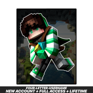 Minecraft [4-Letter-Name + TransactionID + Unused Account] Java & Bedrock Edition Full Access Account