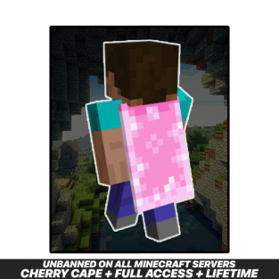 Minecraft [Cherry Blossom Cape] Java & Bedrock Edition Full Access Account
